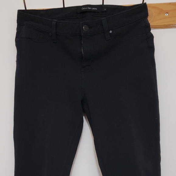 π2for45πC. Klein Black Skinny 'jean' style Pants - Picture 2 of 5